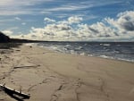 Beach in Latvia