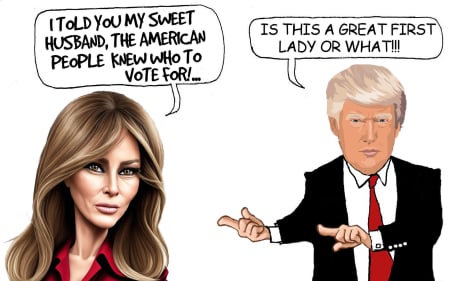 Melania Knew - intelligent, Trump, smart, Melania, winners