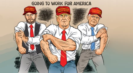 On To Work - Trump, MAGA, Kennedy, Vance