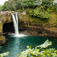 Rainbow Falls, Hilo, Hawaii