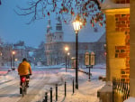 The First Snow in Krakow