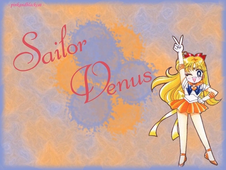 Sailor Venus - girl, yellow, female, anime, sailormoon, anime girl, cute