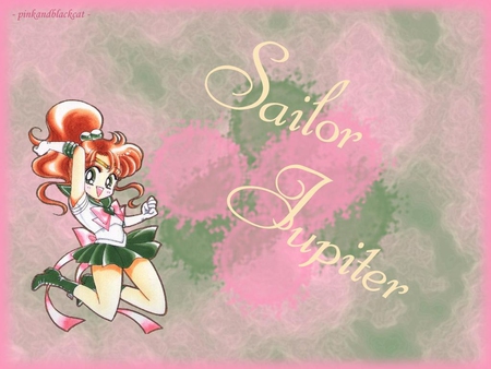 Sailor Jupiter - girl, female, anime, green, sailormoon, anime girl, cute