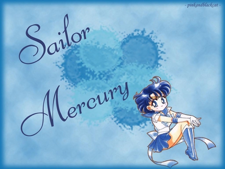 Sailor Mercury - sailormoon, anime, anime girl, female, blue, girl, cute