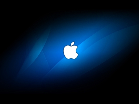 Apple Spotlight - clear, spotlight, apple, blue