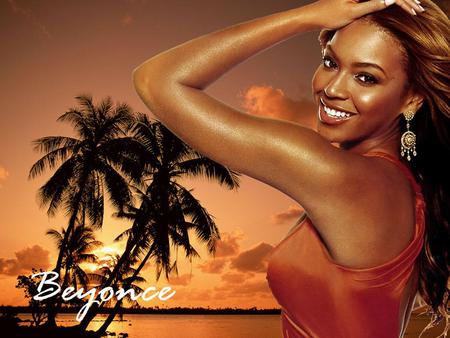 Beyonce - music, beyonce, palm trees, movies, entertainment, sky