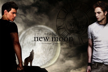 Edward vs. Jacob - jacob, edward, new moon