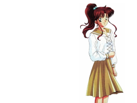 Makoto Kino - sailormoon, anime, anime girl, female, girl, cute, sailor jupiter