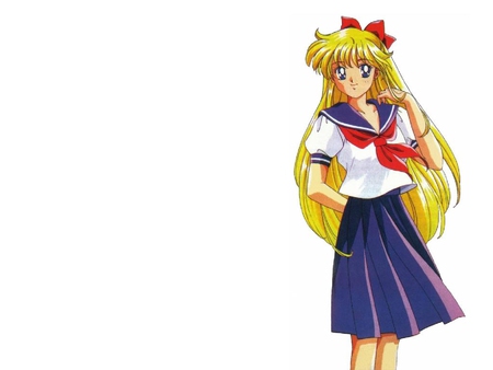 Minako Aino - cute, sailormoon, sailor venus, female, anime, anime girl, girl