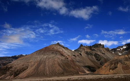 Iceland - mountains, iceland