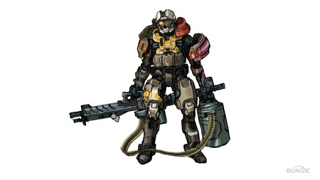 Halo Reach Concept Art - gun, art, halo, sick, halo reach, jorge