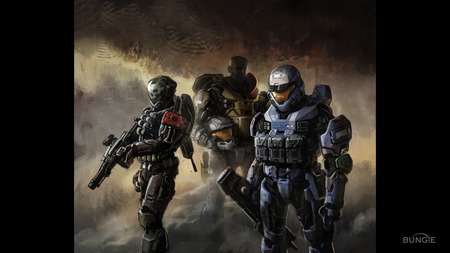 Spartans Forever - screen shot, wallpaper, halo reach, cool, spartans, halo, art