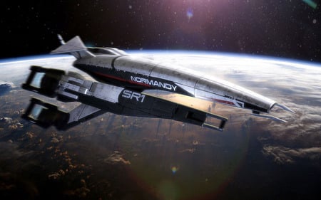 Mass Effect Normandy - mass effect, normandy