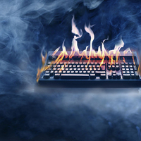 Ahhhhh! My Keyboards On Fire!