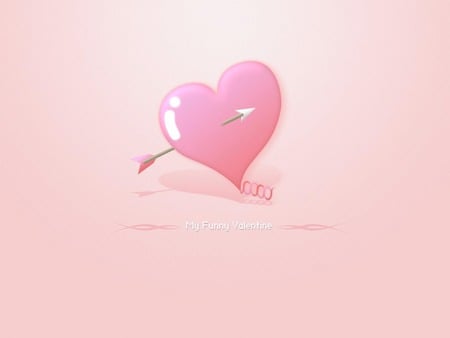 3Jokes Love Wallpaper 7. jpg - love, valentine, arrow, heart