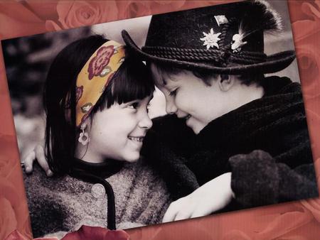 little lovers 1024x768. jpg - kids, couple, sweet, lovers