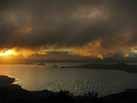 Misty Morning - view, sunrise, dawn