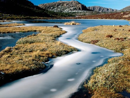 Walls of Jerusalem National Park, Tasmania - mountains, waterway, tasmania, national park