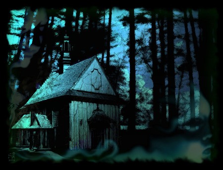 DARK WOODS - farm, house, woods, haunted