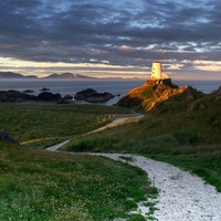 Green Path To Light House