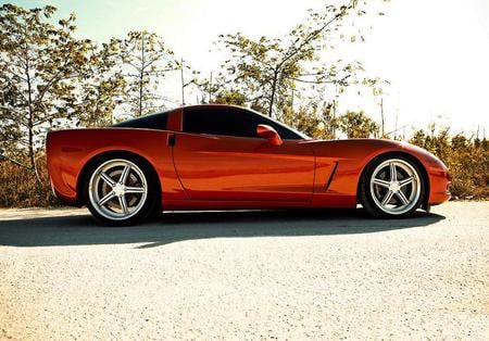 C6 Vette - vossen, vette, chevy, car, orange, tuning, c6, corvette