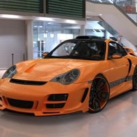 Porsche 911 996 Top Art Concept