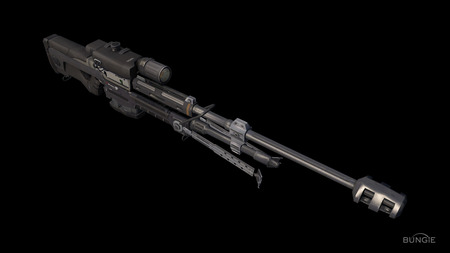 Sniper Rifle - sniper, spartan, halo, cool, screen shot, halo reach, wallpaper