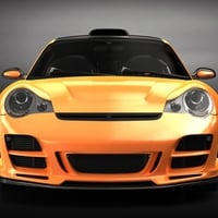 Porsche 911 996 Top Art Concept