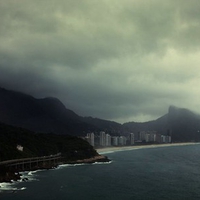 Coastline on a Stormy Day