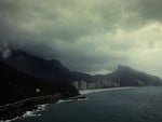 Coastline on a Stormy Day