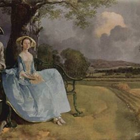 Thomas Gainsborough. Portrait of Mr and Mrs Andrews'.