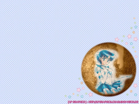 Sailor Mercury - sailormoon, anime, anime girl, female, girl, cute