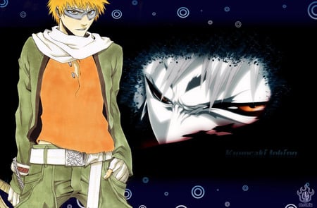 Bleach Wallpaper - anime, bleach, ichigo, orange, hair