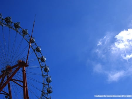 Amusement park - sky, architecture, amusement parks