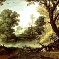 Landscape with Nymphs and Satyrs