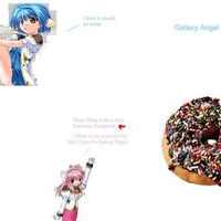 Galaxy Angel Doughnut party!