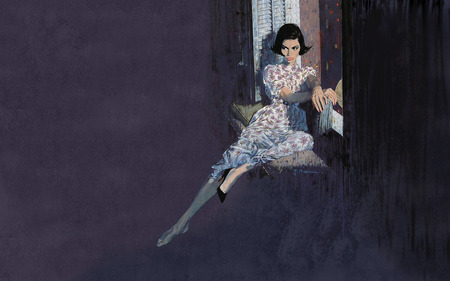 Female Model No.7 by McGinnis - classic, robert mcginnis, vintage