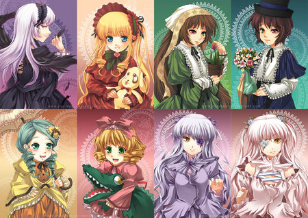 Rozen Maiden Collection - girls, sexy, girl, collage, hot, female, rozen maiden, anime, group