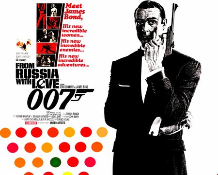 From Russia with Love - 007, drama, adventure, action, romance, from russia with love, james bond, movies