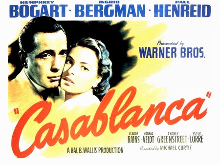 Casablanca - casablanca, cinema, vintage, romance, classic, movies