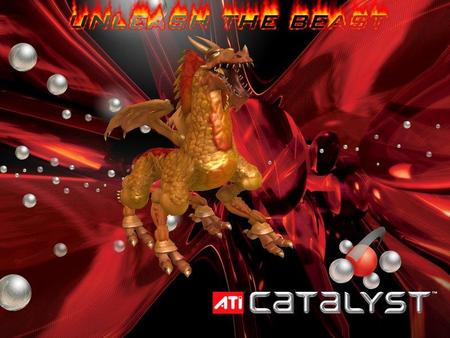 Unleash The Beast - ati, dragon, catalyst, red, beast