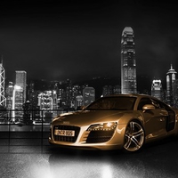 Auto Audi R8 Gold (WDS)