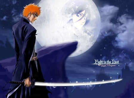 Ichigo - reaper, kon, ichigo, hollow, renji, characters, bankai, chad, bleach, rukia, soul reaper