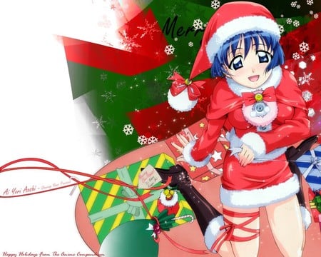 Ai Yori Aoshi Christmas - anime, ai yori aoshi, christmas, presents