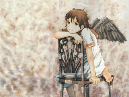 Haibane Renmei - anime, haibane renmei, angel