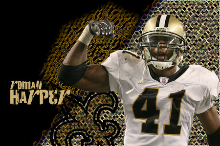 Roman Harper - orleans, saints, roman, winner, new, harper, saftey, superbowl