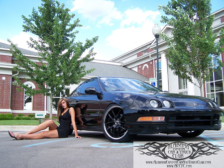 Model-Acura - car, black, model, outdoors