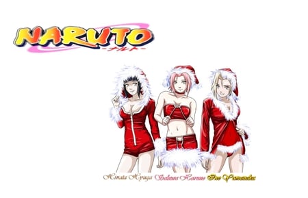 Naruto Girls - girls, anime, power, battles, wall