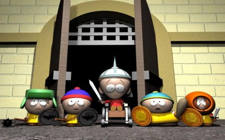 South Park 2 - tv, south park, 3d, cartoon