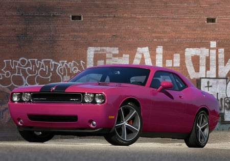 Furious Fuschia Dodge Challenger